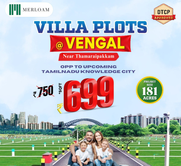  Residential Plot 2400 Sq.ft. for Sale in Vengathur, Thiruvallur