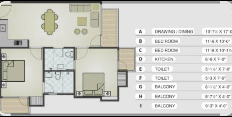 3 BHK 1300 Sq.ft. Apartment for Sale in Mansarovar Colony, Jaipur