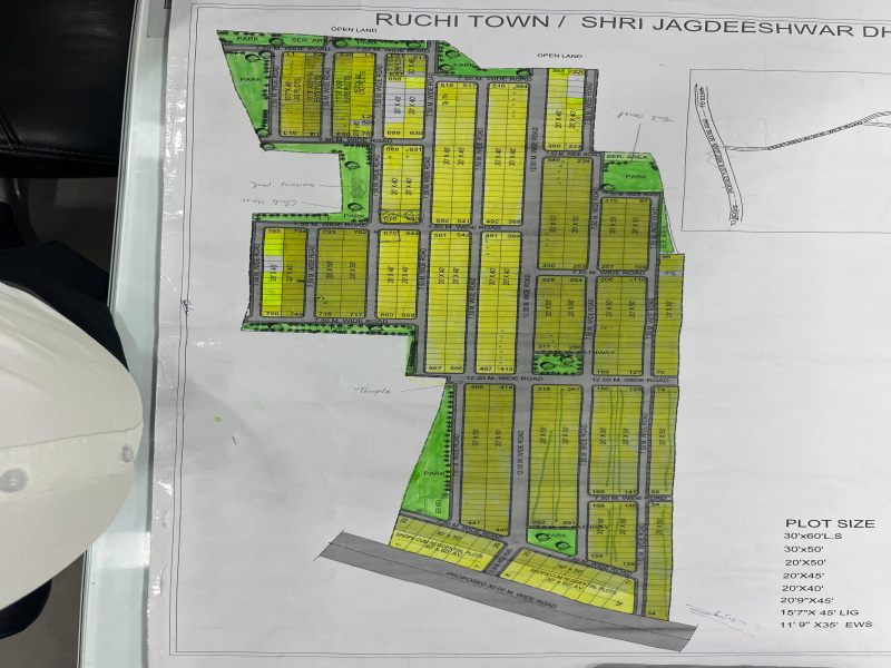  Residential Plot 800 Sq.ft. for Sale in Ujjain Road, Indore