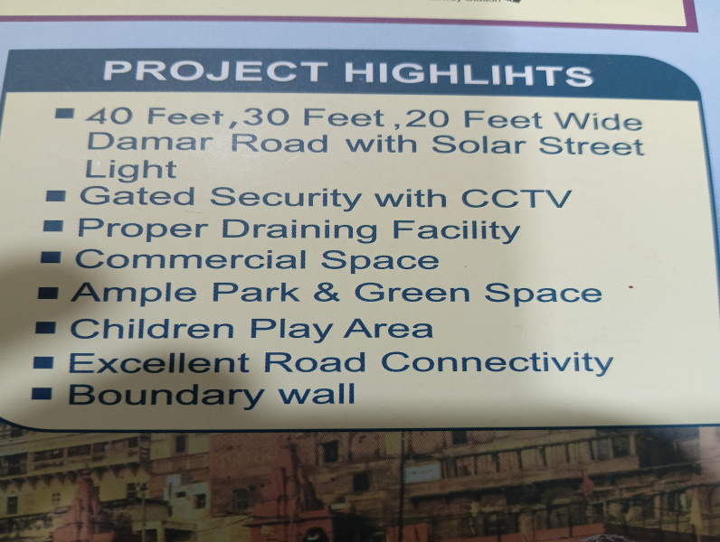  Residential Plot 1630 Sq.ft. for Sale in Babatpur, Varanasi