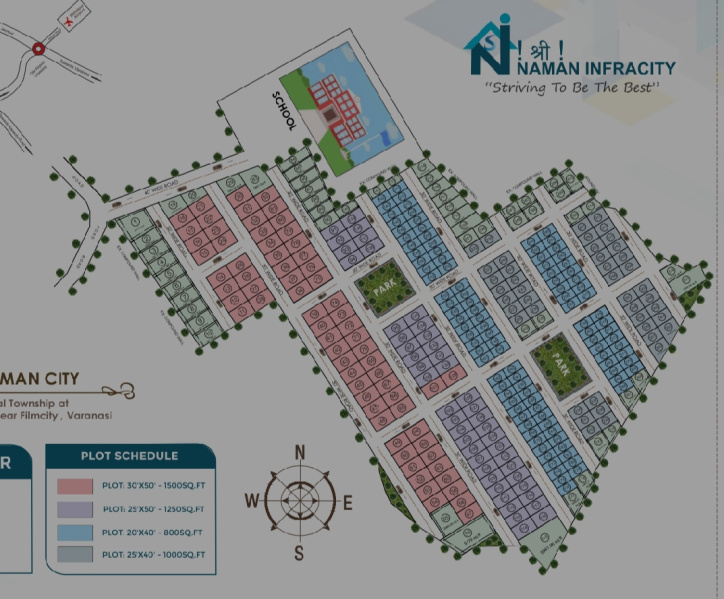 Residential Plot 2000 Sq.ft. for Sale in Bada Lalpur, Varanasi