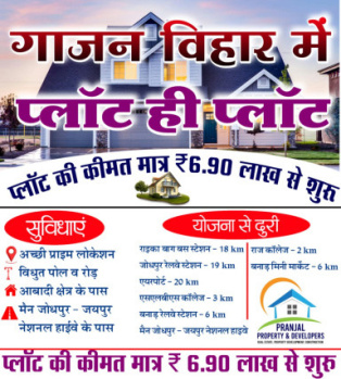  Residential Plot for Sale in Banar, Jodhpur