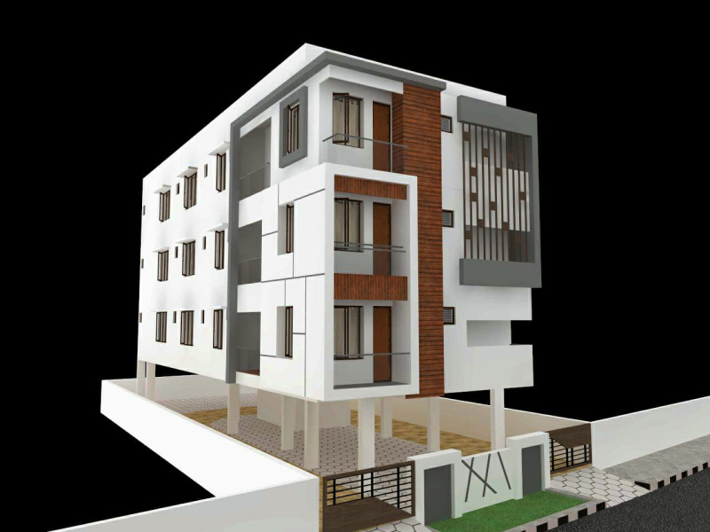 3 BHK Apartment 1389 Sq.ft. for Sale in Vadapalani, Chennai