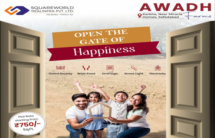  Commercial Land 2000 Sq.ft. for Sale in Safedabad, Lucknow