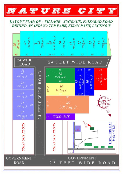 1000 Sq.ft. Residential Plot for Sale in Tiwariganj, Lucknow