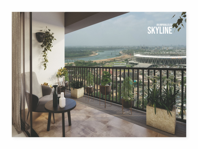 3 BHK Apartment 207 Sq. Yards for Sale in Motera, Ahmedabad