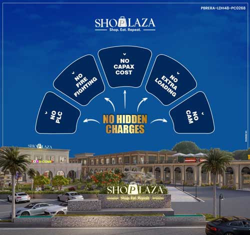  Showroom 1240 Sq.ft. for Sale in Chandigarh Road, Ludhiana