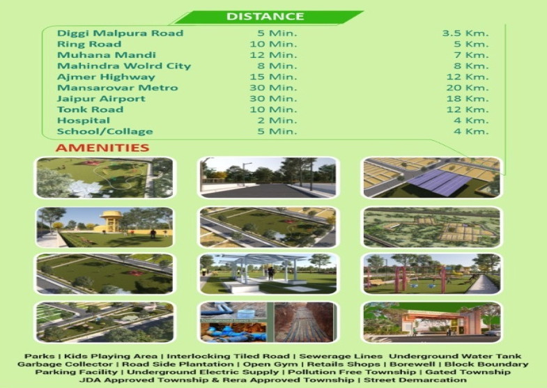  Residential Plot 111 Sq. Yards for Sale in Mahindra SEZ, Jaipur