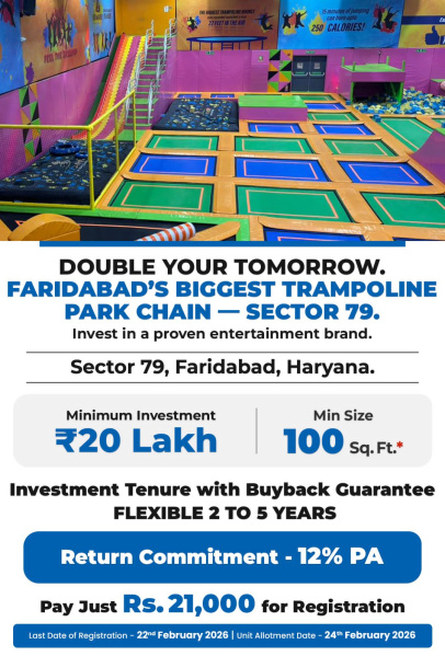  100 Sq.ft. Business Center for Sale in Sector 79 Faridabad