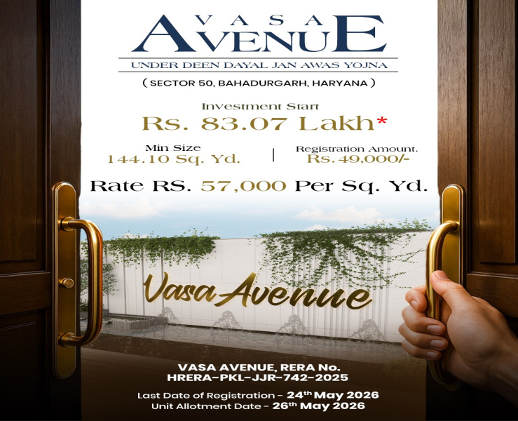  144 Sq. Yards Residential Plot for Sale in Bahadurgarh Bypass