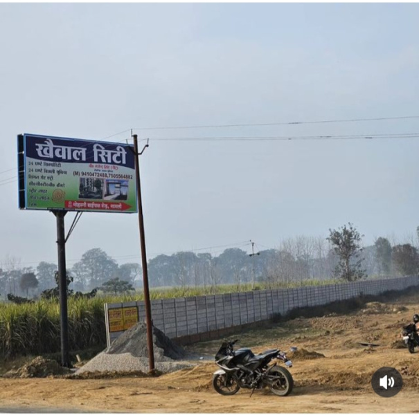  Residential Plot 1000 Sq.ft. for Sale in Thana Bhawan, Shamli