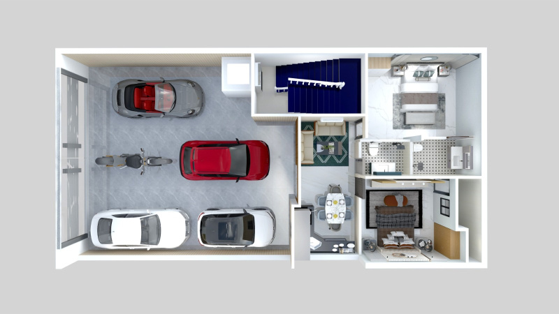 2 BHK 650 Sq.ft. Apartment for Sale in Awas Vikas, Kanpur