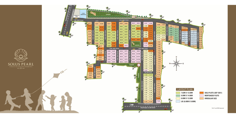  Residential Plot 886 Sq.ft. for Sale in Kamal Vihar, Raipur