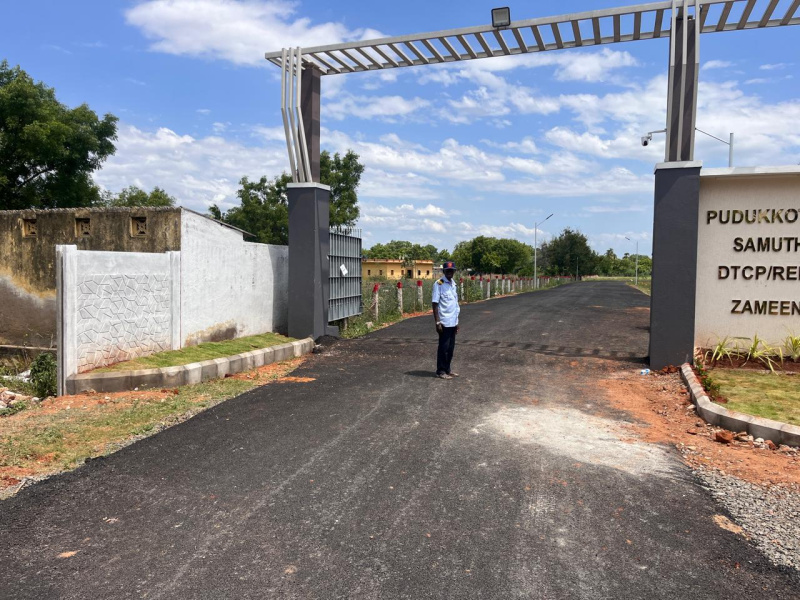  Residential Plot 1200 Sq.ft. for Sale in Thirumayam, Pudukkottai