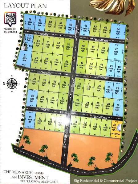 1 RK 5500 Sq.ft. Farm House for Sale in Bawadia Kalan, Bhopal