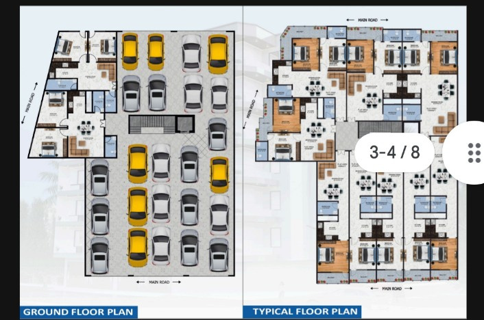 2 BHK Builder Floor 1025 Sq.ft. for Sale in Sector 128 Noida