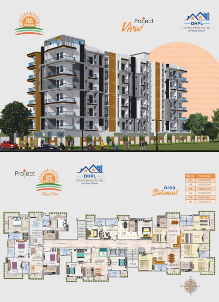 3 BHK Apartment 1450 Sq.ft. for Sale in Saguna More, Patna