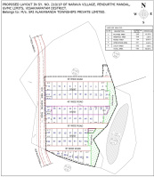  Residential Plot for Sale in Dasapalla Hills Layout, Visakhapatnam