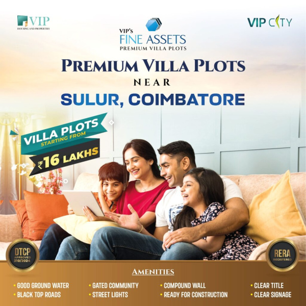  Residential Plot 750 Sq.ft. for Sale in Chettipalayam, Coimbatore