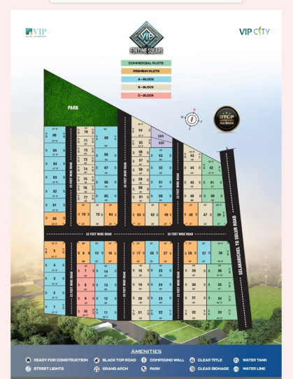  Residential Plot 1200 Sq.ft. for Sale in Eachanari, Coimbatore