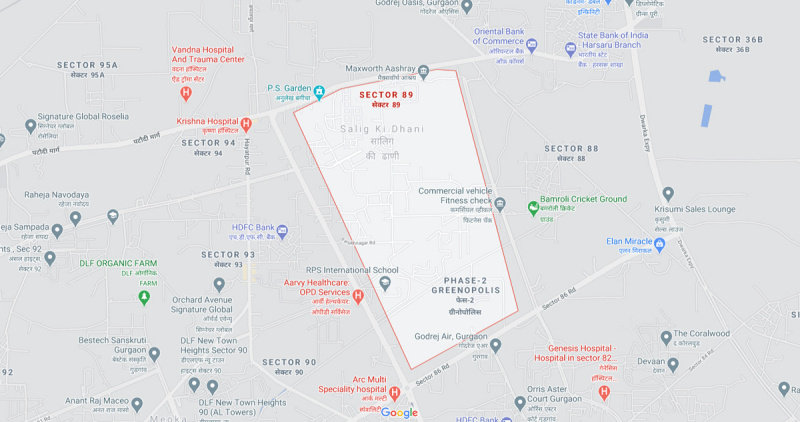 2.5 BHK Builder Floor 1196 Sq.ft. for Sale in Sector 89 Gurgaon