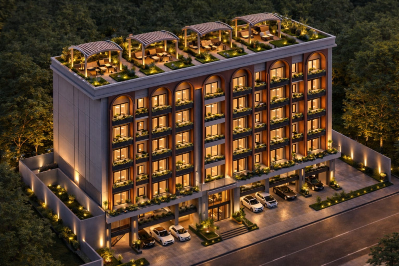 1 RK 565 Sq.ft. Apartment for Sale in NH-19, Vrindavan