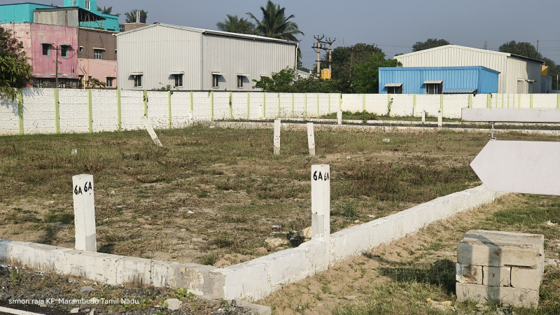  Residential Plot 600 Sq.ft. for Sale in Red Hills, Chennai