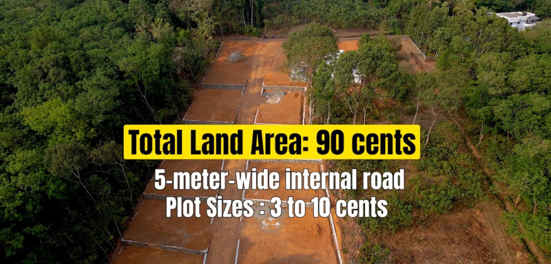  Residential Plot 90 Cent for Sale in Kizhakkambalam, Ernakulam