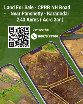  Agricultural Land for Sale in Karanodai, Chennai