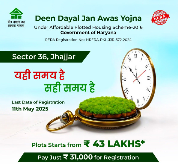  Residential Plot 124 Sq. Yards for Sale in Chhuchhakwas, Jhajjar