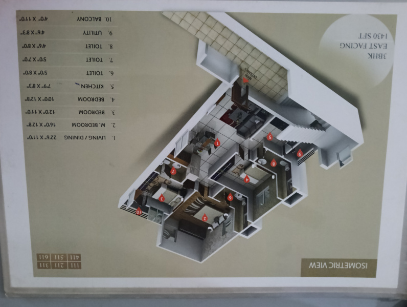 3 BHK 1430 Sq.ft. Apartment for Sale in Madhurawada, Visakhapatnam
