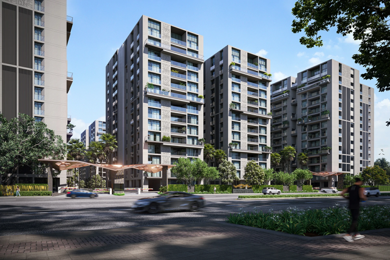 3 BHK Apartment 2750 Sq.ft. for Sale in Vesu, Surat