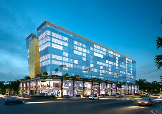  Office Space 800 Sq.ft. for Rent in Vesu, Surat