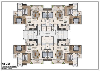 3 BHK Flat for Sale in Nagla, Zirakpur