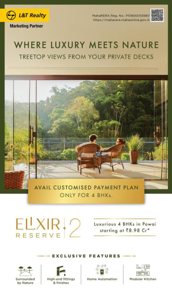 2 BHK Builder Floor 715 Sq.ft. for Sale in Powai, Mumbai