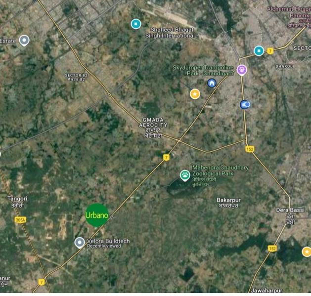  142 Sq. Yards Residential Plot for Sale in Patiala Road, Zirakpur