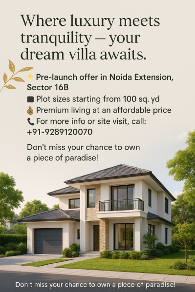 3 BHK 100 Sq. Yards House for Sale in Sector 16B Greater Noida West