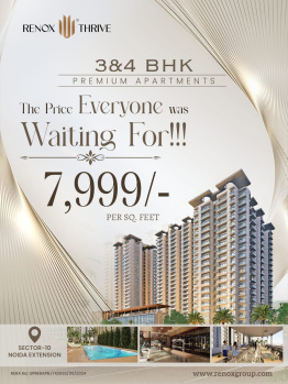 3 BHK Flat for Sale in Sector 10 Greater Noida West