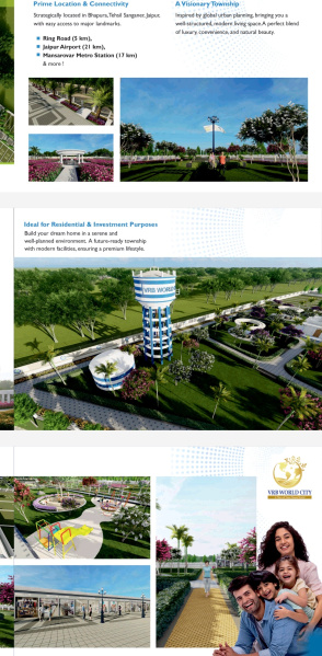  357 Sq. Yards Residential Plot for Sale in Mahindra SEZ, Jaipur