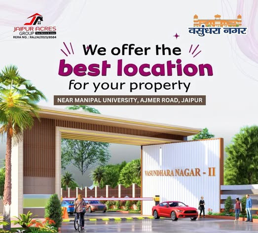  Residential Plot 152 Sq.ft. for Sale in Ajmer Road, Jaipur