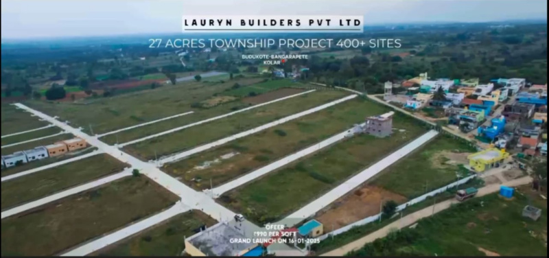  Residential Plot 1200 Sq.ft. for Sale in Bangarapet, Kolar
