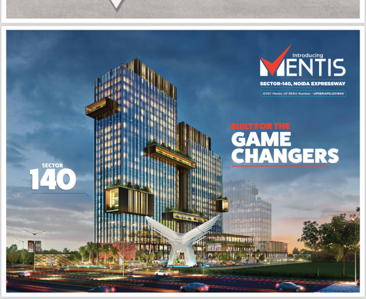  Office Space 600 Sq.ft. for Sale in Noida-Greater Noida Expressway