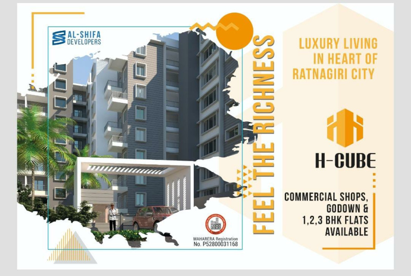 2 BHK Apartment 850 Sq.ft. for Sale in KC Jain Nagar, Ratnagiri