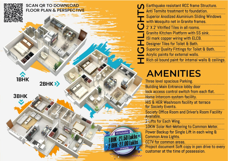 2 BHK Apartment 850 Sq.ft. for Sale in KC Jain Nagar, Ratnagiri