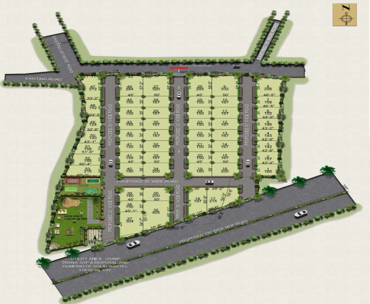  Residential Plot 200 Sq.ft. for Sale in Bongulur, Hyderabad
