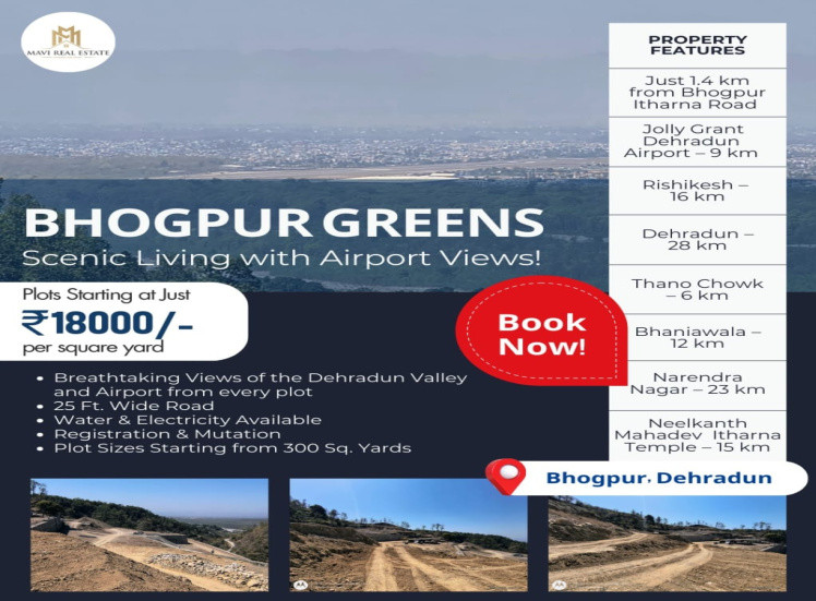  Residential Plot 300 Sq. Yards for Sale in Bhagirathipuram, Dehradun