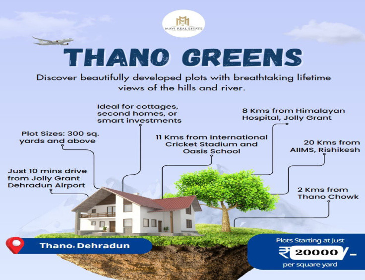  Residential Plot 300 Sq. Yards for Sale in Thano, Dehradun