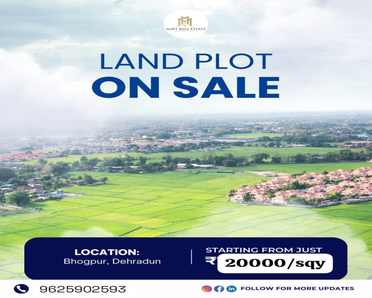  Residential Plot 550 Sq. Yards for Sale in Raipur Road, Dehradun