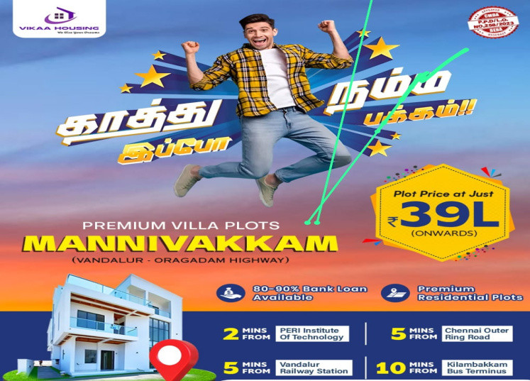  Residential Plot 712 Sq.ft. for Sale in Vandalur, Chennai