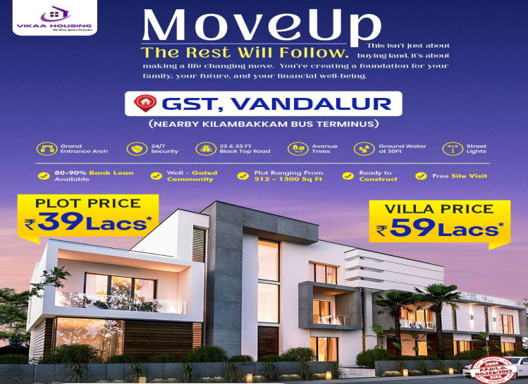  Residential Plot 700 Sq.ft. for Sale in Manivakkam, Chennai